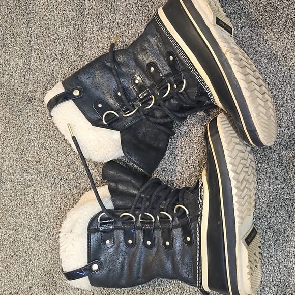 Sorel Women Duck Boots Insulated Line Shoes Sz 7 - Picture 11 of 14